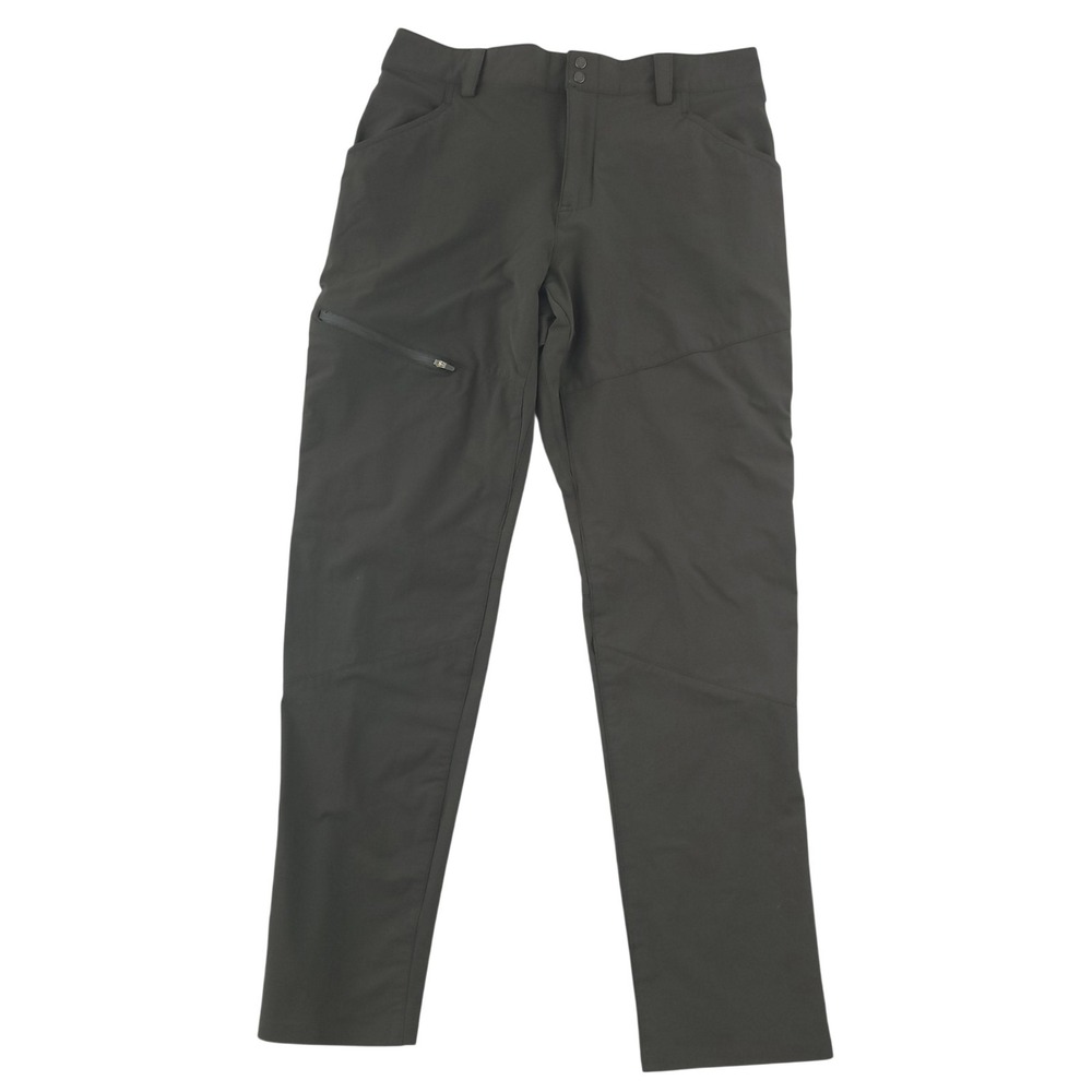 Alaskan Hardgear Snow Pants Womens 12 Black Nylon Stretch Winter Outdoor